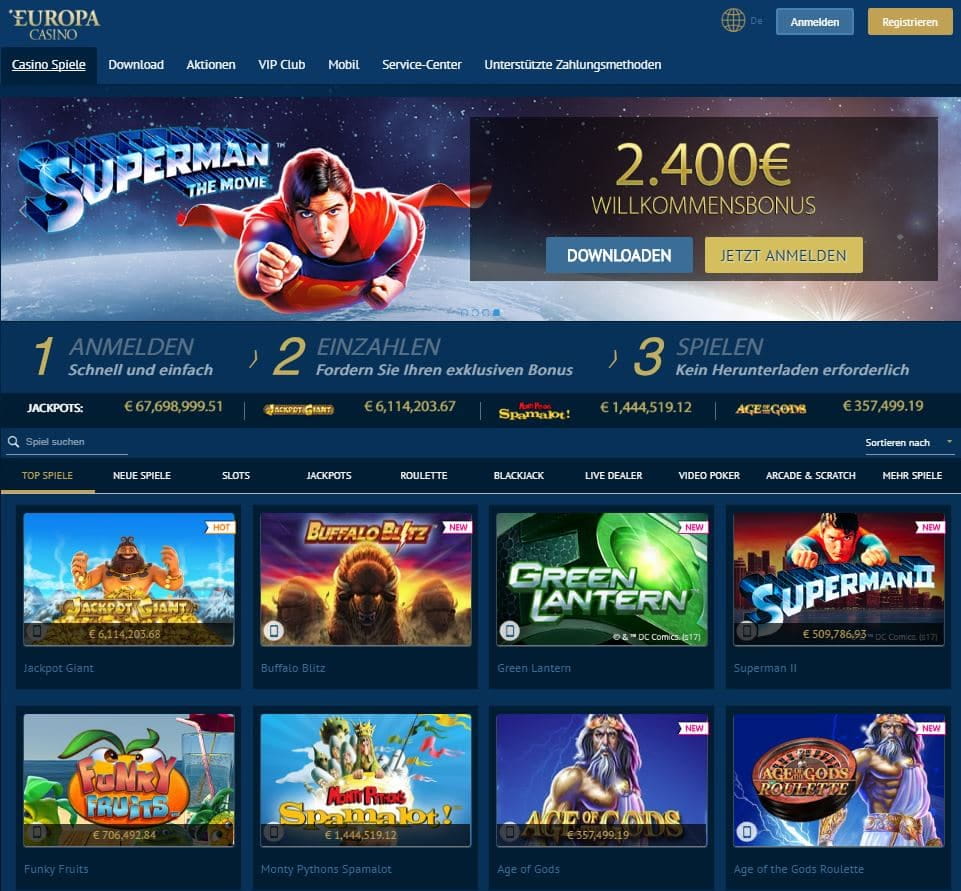 Europa Play casino